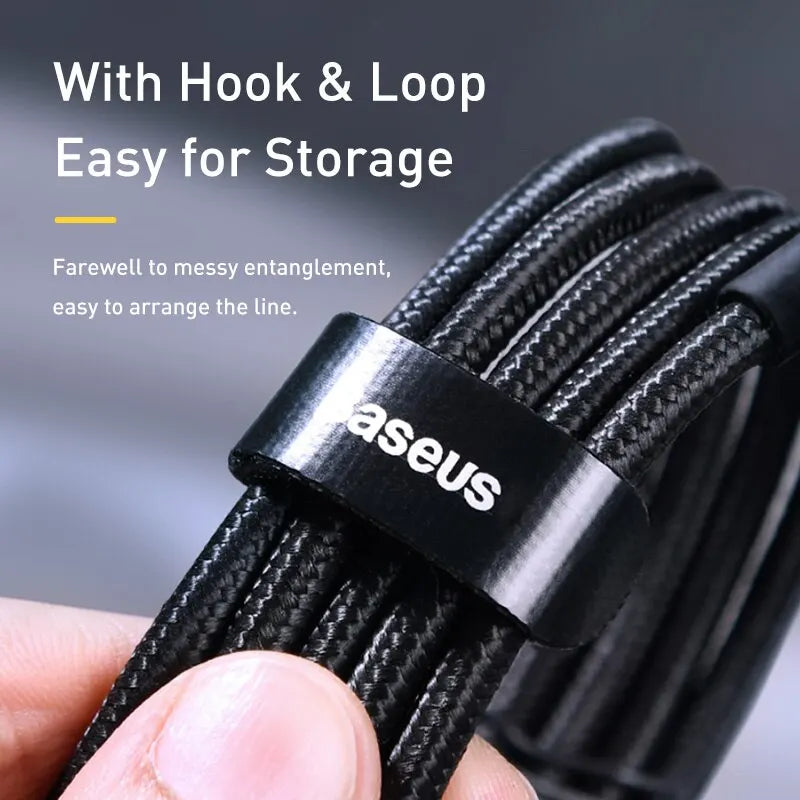 Cable de carga rápida USB-C a USB-C de 100W