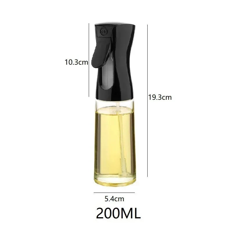 Botella rociadora reutilizable para aceite de grado alimenticio
