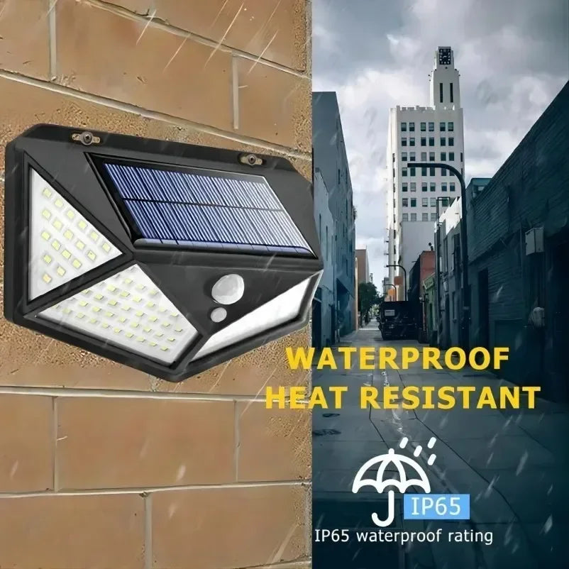 Waterproof Solar Motion Sensor Garden Spotlight