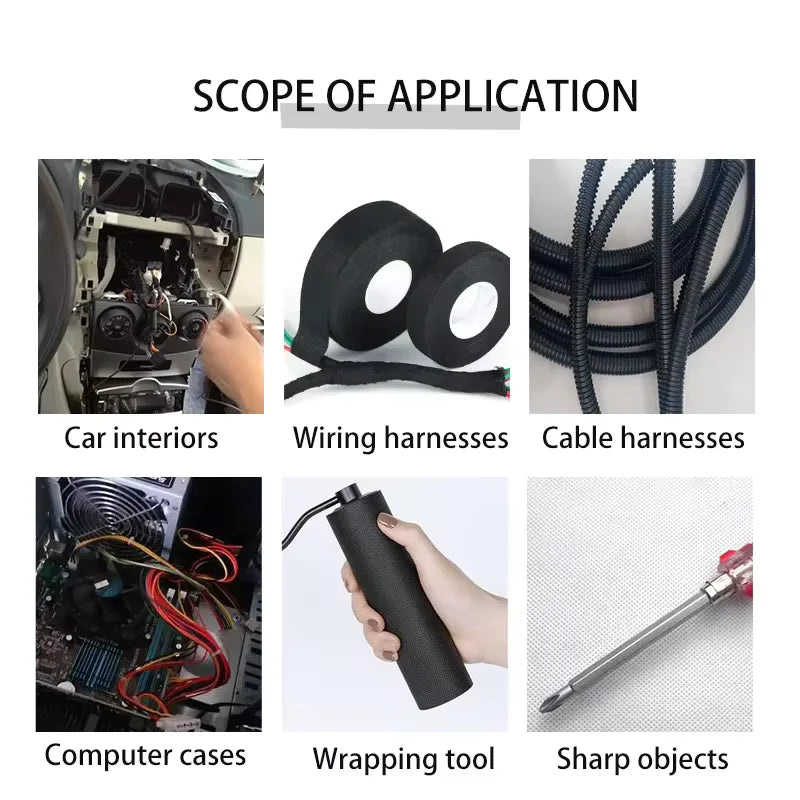 Flame-Retardant Car Wiring Harness Cloth Tape