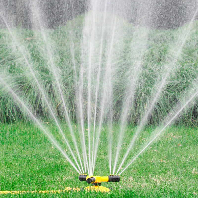 360° Rotating Three-Arm Garden Sprinkler
