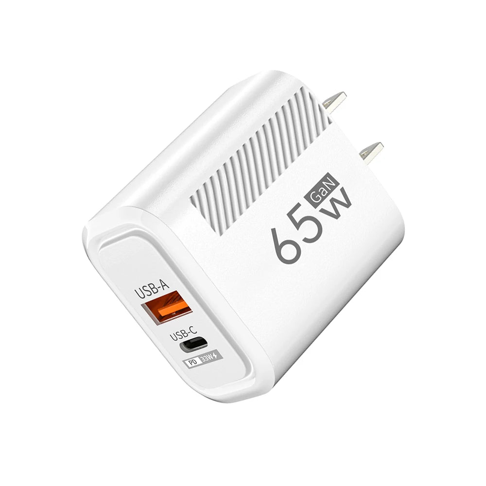 Adaptador de carga rápida USB-C GaN de 65W | cargador Huawei