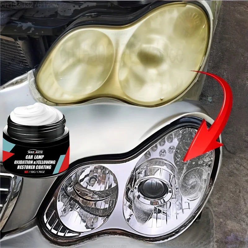 Kit de restauración y pulido para faros de coche