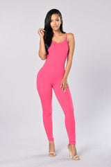 Backless Sling Bodycon Jumpsuit – Sleek Full-Length One-Piece