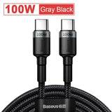 100W USB-C auf USB-C Schnellladekabel