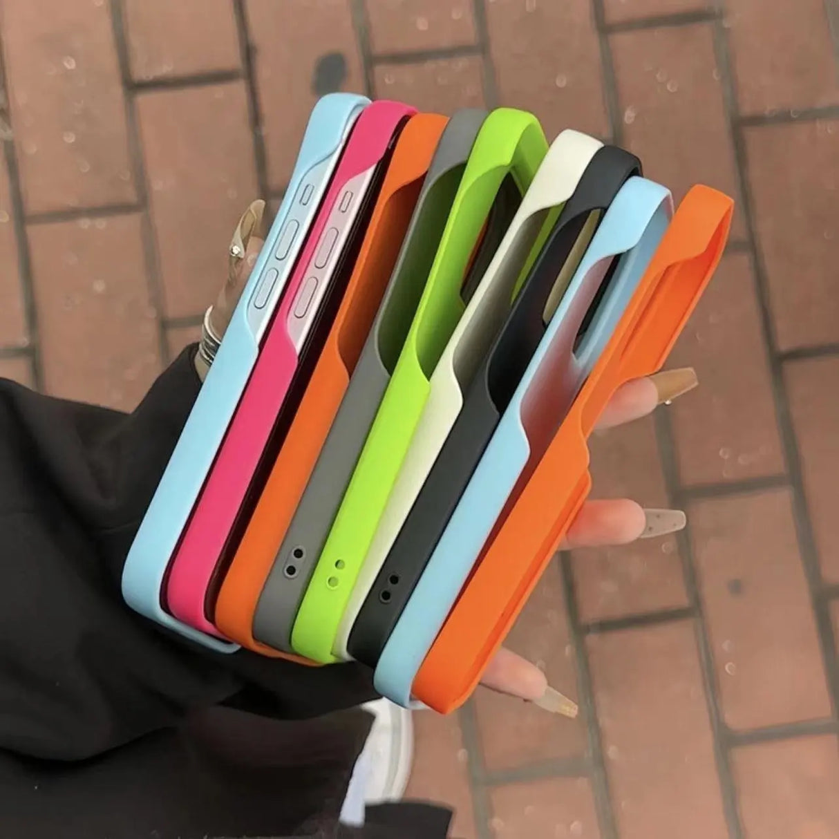 Frosted Half-Cover iPhone Case