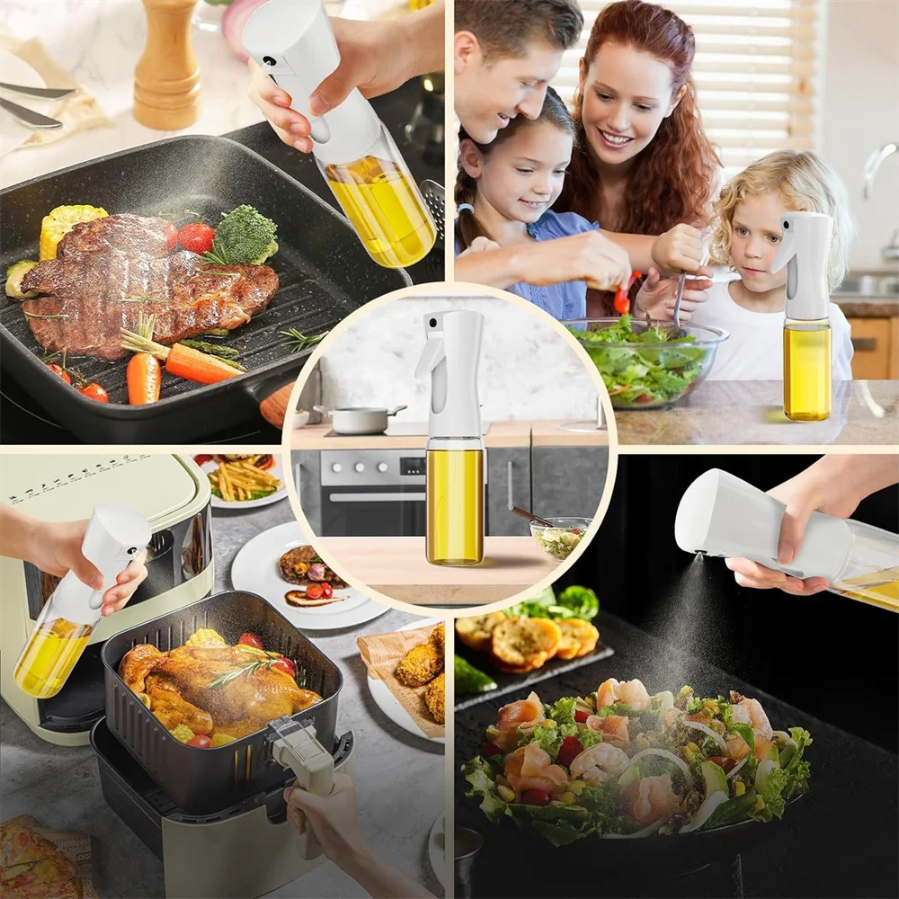 Reusable Food-Grade Oil Dispenser Spray Bottle