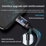 240W Nylon USB-C Cable with LED Display