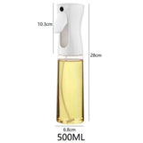 Reusable Food-Grade Oil Dispenser Spray Bottle