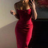 Iliya Sexy Backless Dress - Slim Fit White Bodycon 28456