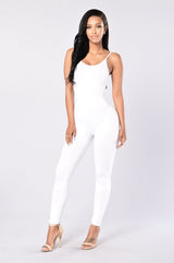 Backless Sling Bodycon Jumpsuit – Sleek Full-Length One-Piece