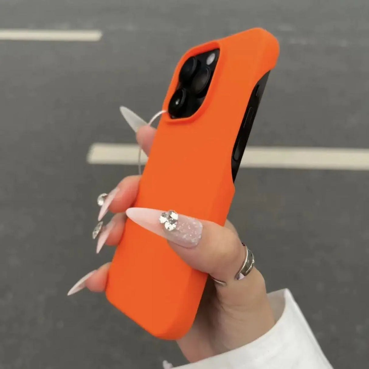 Frosted Half-Cover iPhone Case