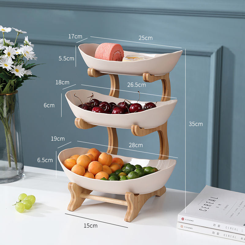 Multi-Tier Countertop Fruit & Vegetable Basket