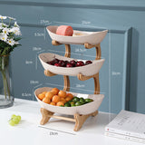 Multi-Tier Countertop Fruit & Vegetable Basket