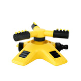 360° Rotating Three-Arm Garden Sprinkler
