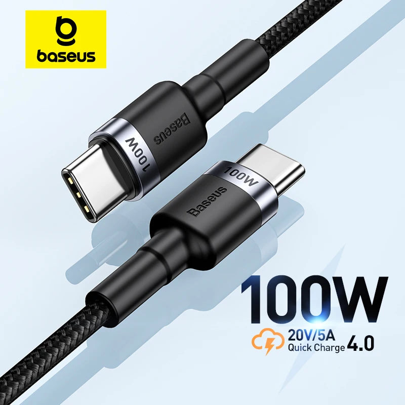 100W USB-C auf USB-C Schnellladekabel