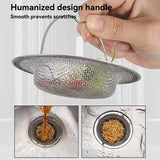 Stainless Steel Shower Drain Hair Catcher