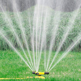 360° Rotating Three-Arm Garden Sprinkler