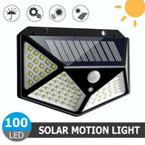 Waterproof Solar Motion Sensor Garden Spotlight