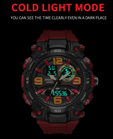 Men's 5ATM Digital-Analog Sports Watch