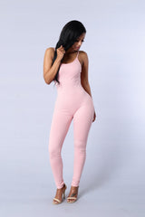 Backless Sling Bodycon Jumpsuit – Sleek Full-Length One-Piece
