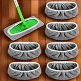4 Reusable High-Absorbency Mop Cleaning Pads