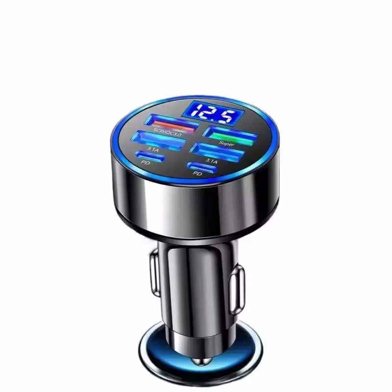 Cargador de coche USB-C PD QC3.0 de 350W