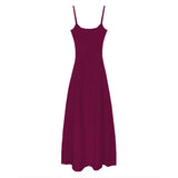 High-End Slim Fit Backless Summer Dress for Women