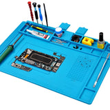 Heat-Resistant Magnetic Silicone Soldering Work Mat